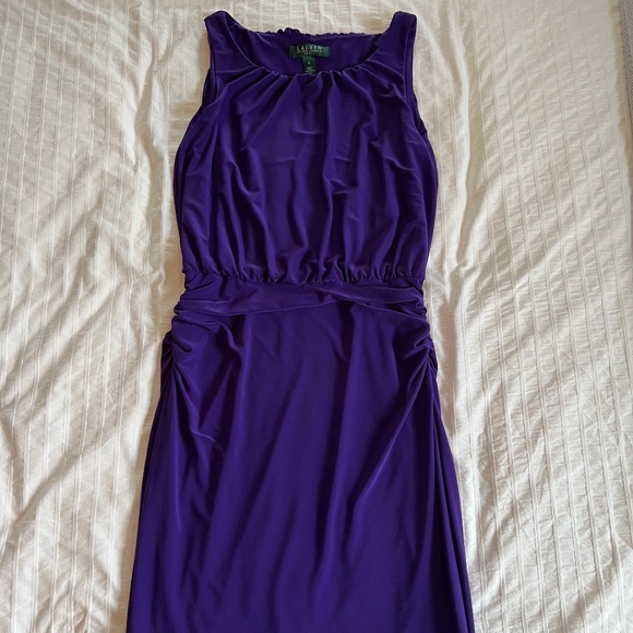 Ralph Lauren Sleeveless Purple Dress - Picture 4 of 7